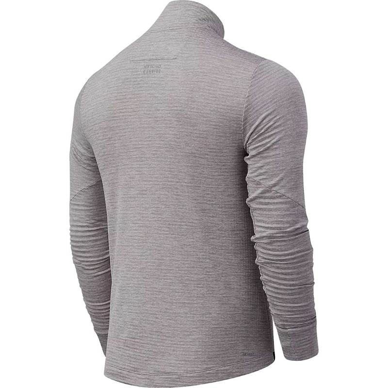 New Balance Mens Impact Run Grid Back Half Zip Top-3